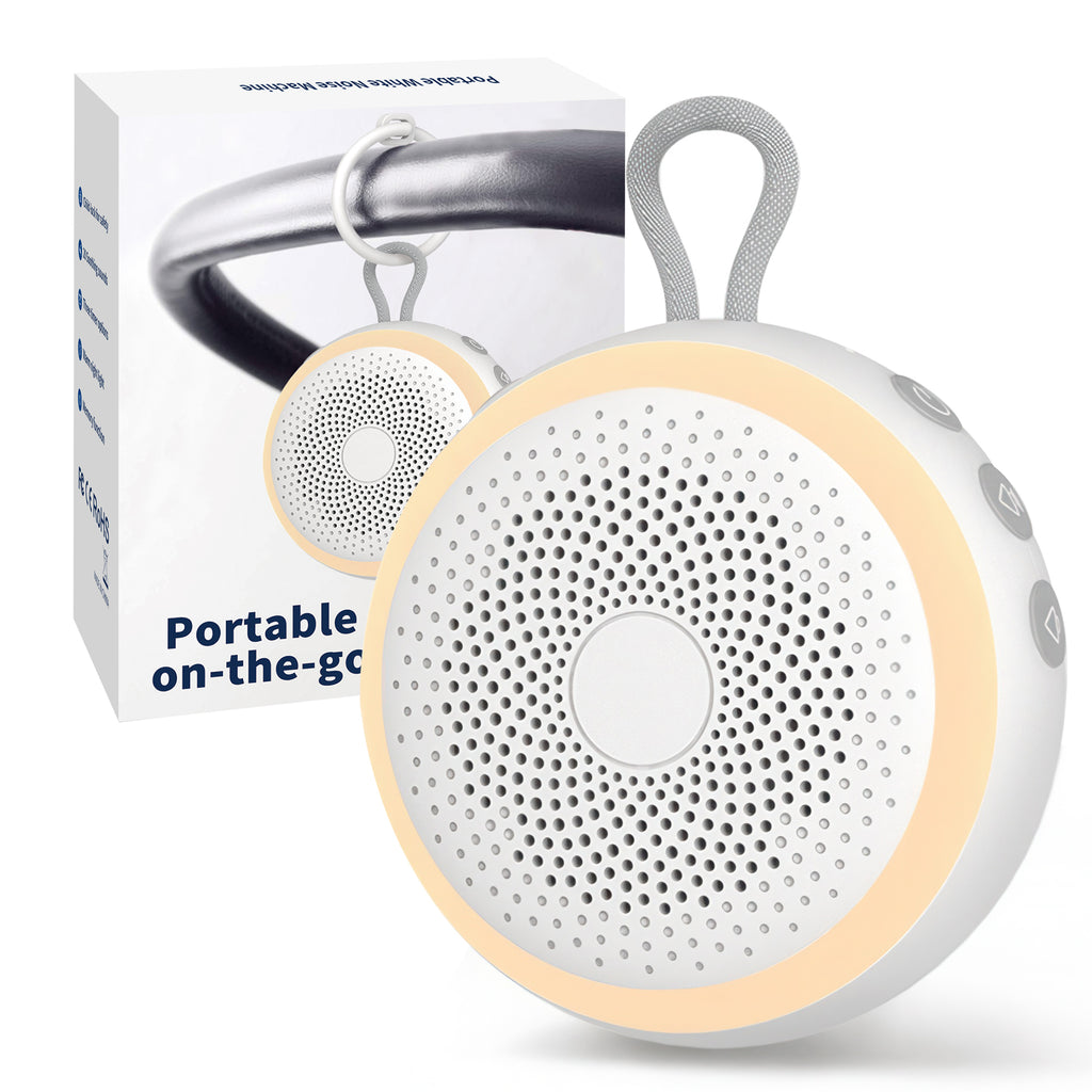 TOUCHOPE White Noise Sound Machine for Baby Adults Sleep,Portable Noise machine with Night Light,20 Soothing Sound Therapy for Home Travel