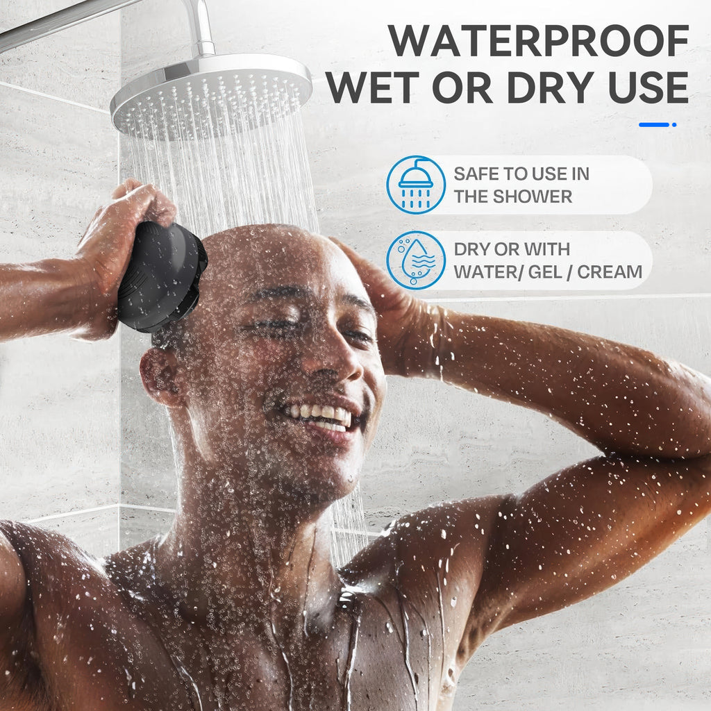 WANDOBAO Head Shavers for Bald Men,Magnetic Electric Razor with LED Display,6D IPX7 Waterproof Wet Dry Type-C Charge Bald Head Shavers