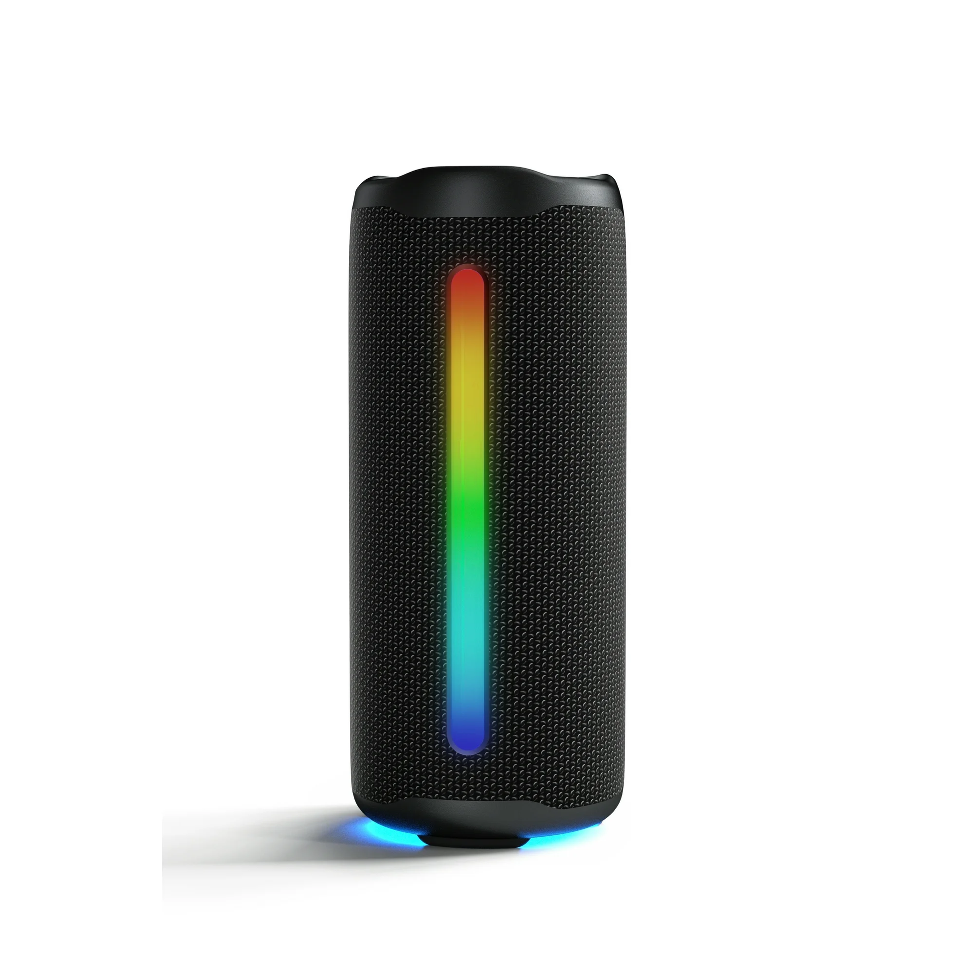 VANECL Portable Bluetooth Speaker IPX7 Waterproof,30W Stereo Sound with Multi RGB LED Lights,Bluetooth 5.3, 20H Playtime,TWS Surround Pairing for Home/Outdoor/Party/Beach/Travel/Gifts(Black)