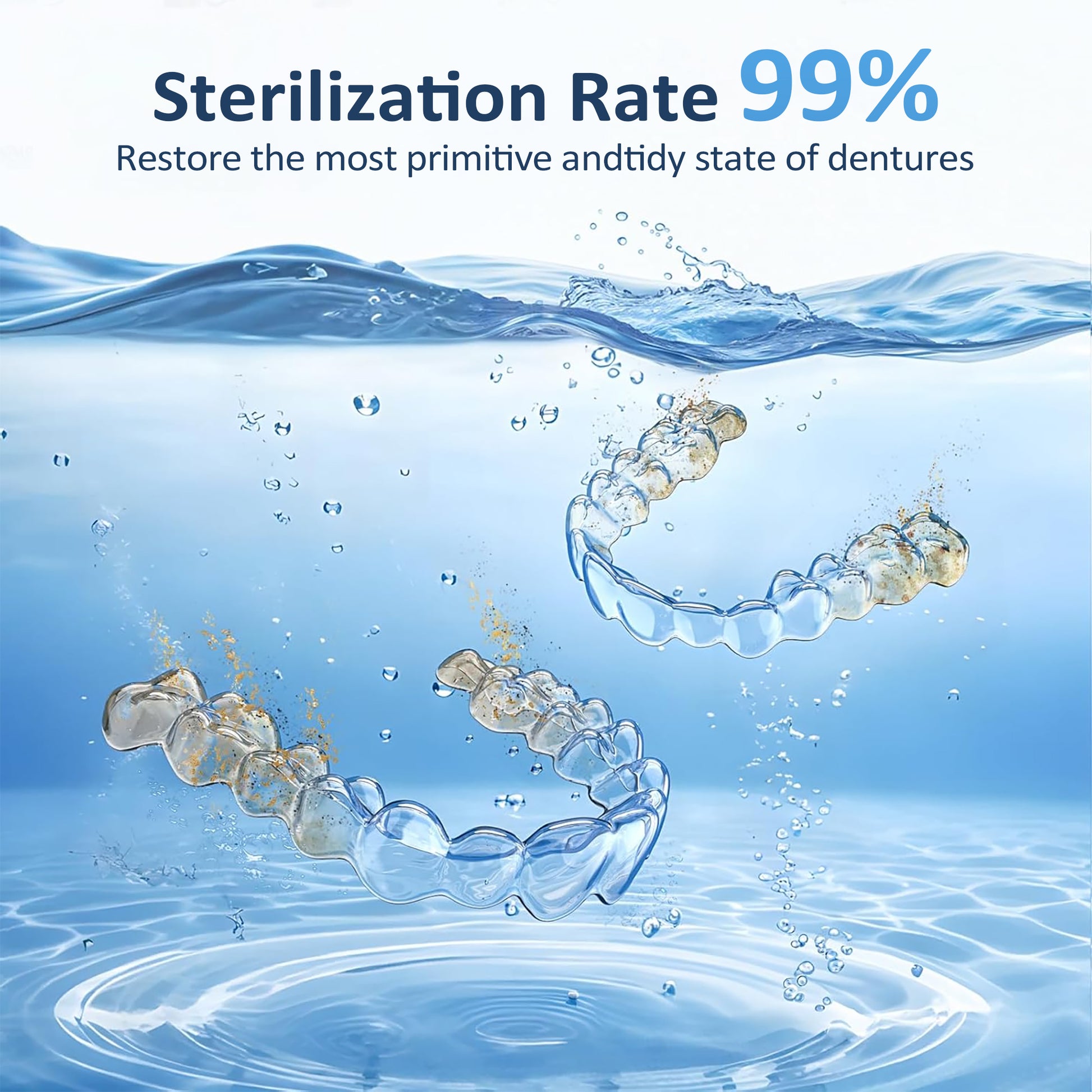 Ultrasonic Retainer Cleaner for Denture,42kHz Portable Retainer Cleaner Machine with 3 Modes ,200ml Digital Timer and 2 UVC for Denture Cleaner,Braces,Jewelry