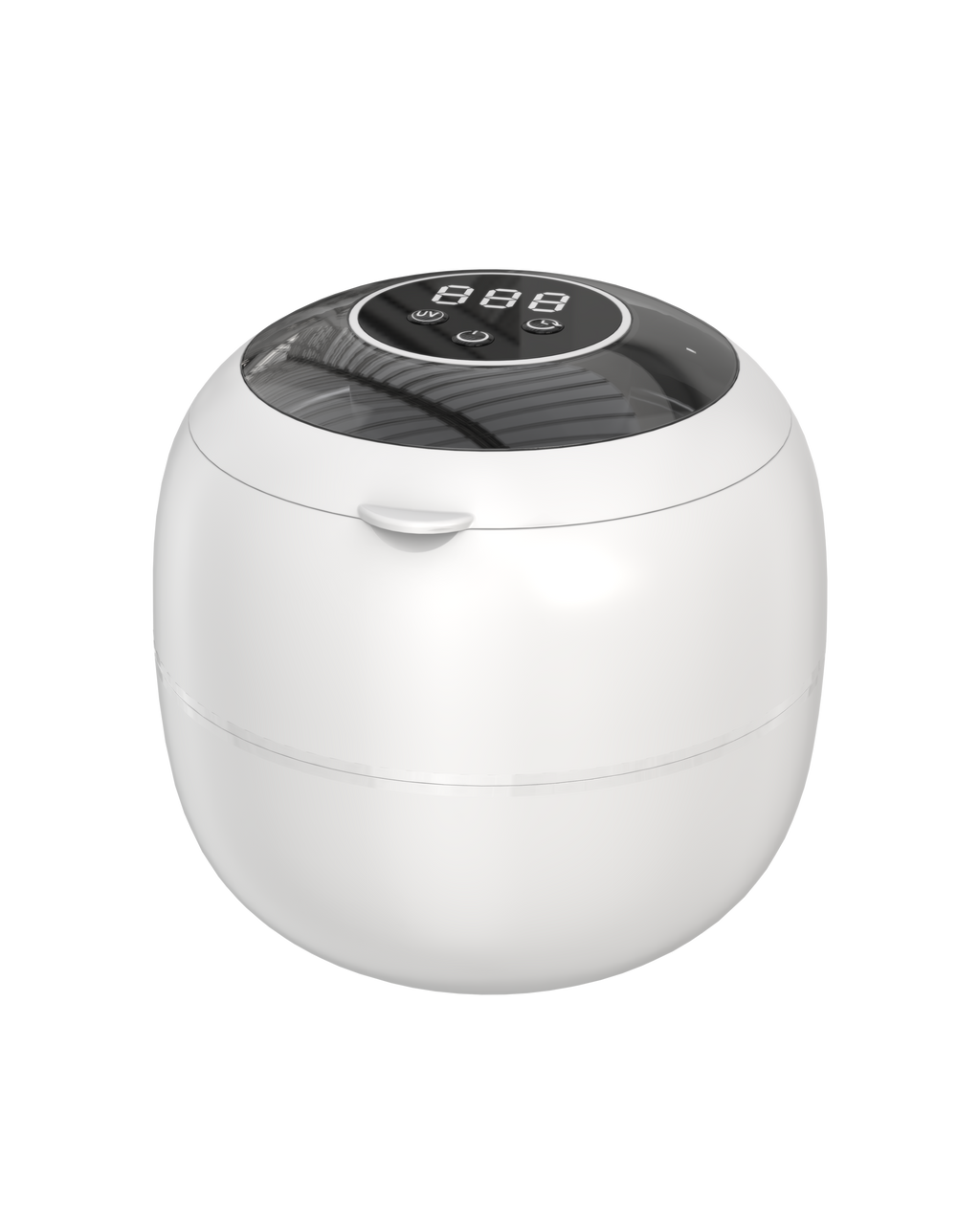 VANECL Ultrasonic Retainer Cleaner Machine,45kHz Portable Denture Cleaner with 4 Modes,210ml Digital Timer and 6 UVC for Denture Aligner,Toothbrush head,Braces,Jewelry